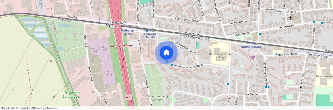 Konrad-Adenauer-Str. 4, 69469, Weinheim Ot Weststadt