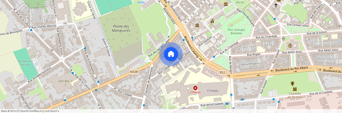 rue André Hennebicq, 18/11 - 7500 Tournai