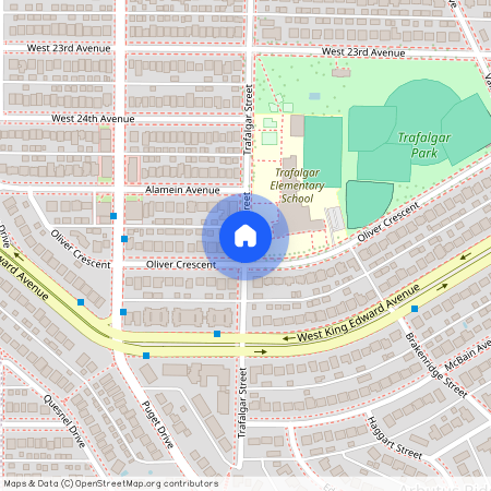 google map, Vancouver, Vancouver, Metro Vancouver, V6L