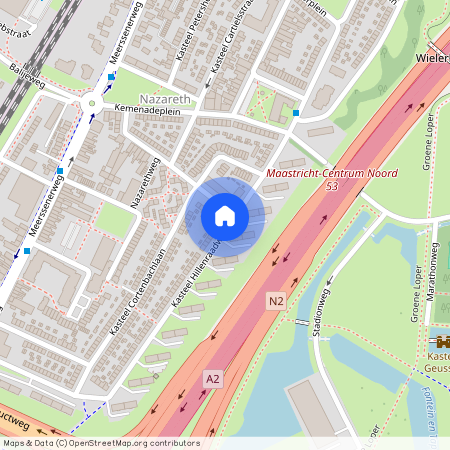 Nazareth, 6222 XW, Kasteel Hillenraadweg, Maastricht