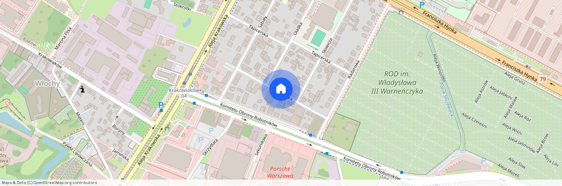 ul. Pilchowicka, Okęcie, Włochy, Warszawa, mazowieckie