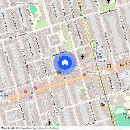 571 Palmerston Avenue Unit# Bsmt, Toronto