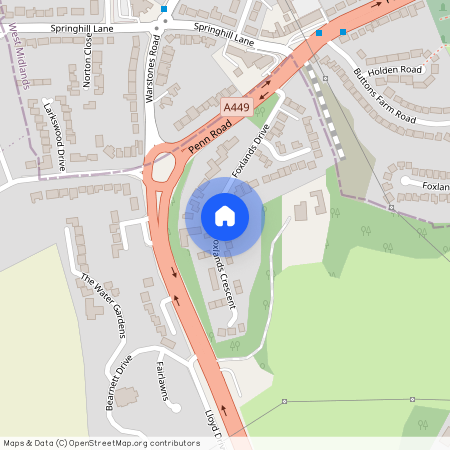 Foxlands Crescent, Wolverhampton, West Midlands, WV4