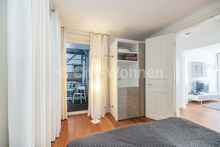 Zentral in Hamburg-Rotherbaum in einer ruhigen Privatstraße gelegene exklusiv möblierte Altbauwohnung - Photo 3