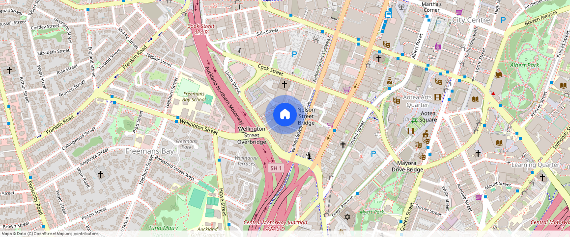 ** Nelson Street, City Centre, Central Auckland