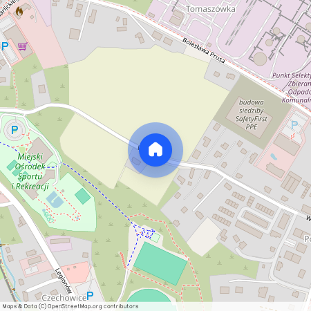 ul. Wąska, Czechowice-Dziedzice, Czechowice-Dziedzice, bielski, śląskie