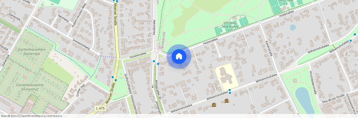 Hüttenallee 35, 47800 Krefeld