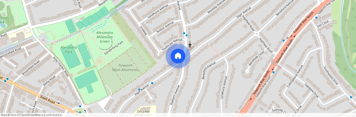 Elgar Avenue, Surbiton, KT5