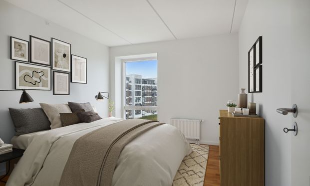 Stor bolig med direkte udsigt til gårdmiljøet - Photo 1
