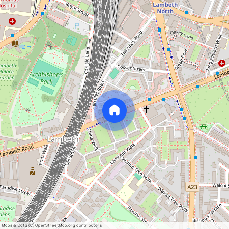 Lambeth Road, Waterloo