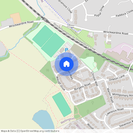 Tolkien Way, Wellington, Telford, Shropshire, TF1