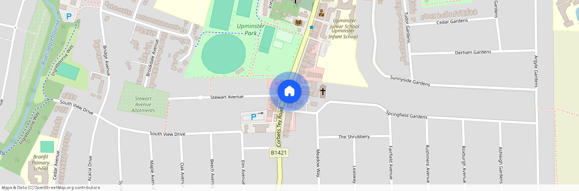 Springfield Court, Corbets Tey Road, Upminster, Essex, RM14