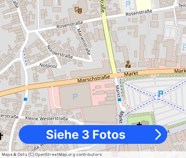 Exklusive 3 Zimmer-Wohnung im 2. Obergeschoss im Zentrum von Heide,... - Foto 1