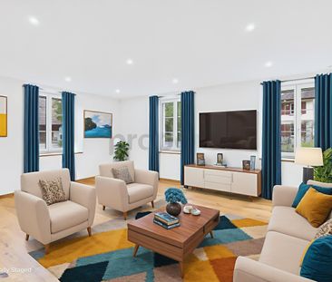 Attraktive 3.5-Zimmer-Wohnung mit Balkon in Zweidlen - Foto 4