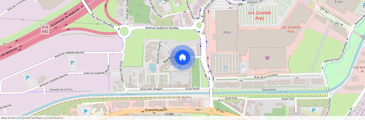 Rue Du Pont Canal, 6, 32, 7000, Mons