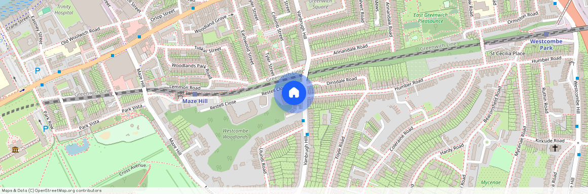 Woodland Heights, Vanbrugh Hill, London, SE3 7UE, United Kingdom