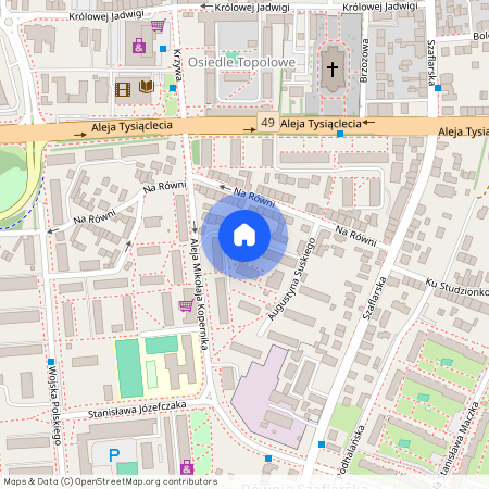 ul. Augustyna Suskiego, Nowy Targ, nowotarski, małopolskie