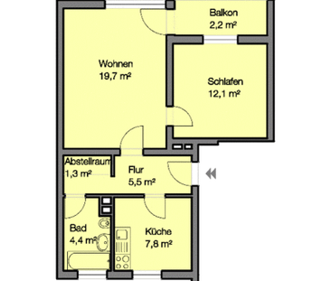 2-Zimmer-Wohnung nähe Frankencenter! - Photo 4