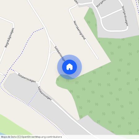 Solskensvägen, Boden