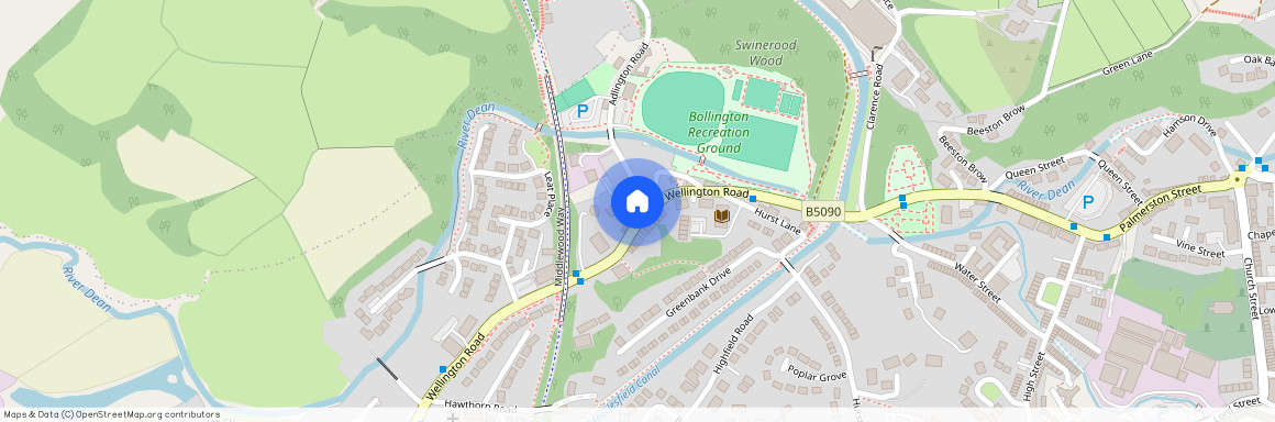 Wellington Road, Bollington, Macclesfield, Cheshire, SK10 5JR