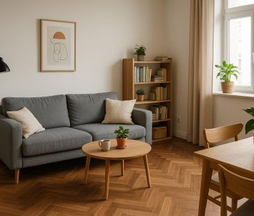Möblierte 2-Zimmer-Altbauwohnung in Chemnitz Kaßberg - Photo 1
