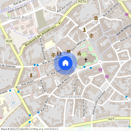 Rue Seutin, 2, A, 1400, Nivelles