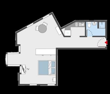 "Möblierte Wohnung Mitten in Zürich" - Photo 4