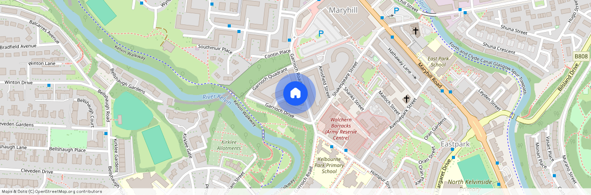 Garrioch Road, North Kelvinside, Glasgow, G20