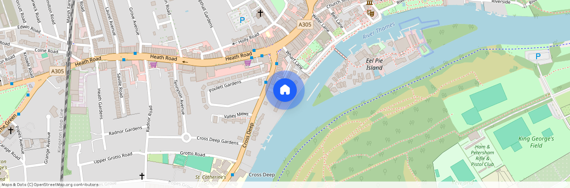 Thames Eyot, Cross Deep, Twickenham, TW1