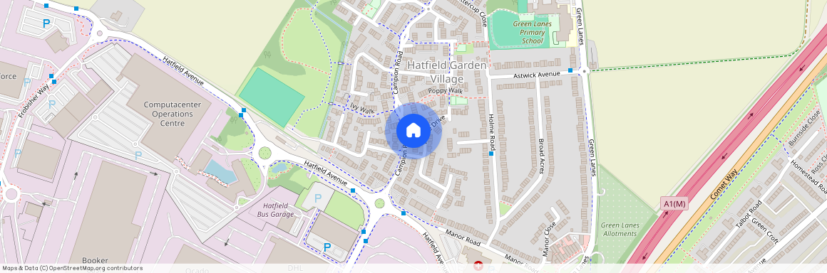 Campion Road, Hatfield, Hertfordshire, AL10 9FL