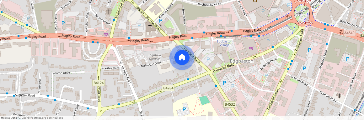 Richmond House, Highfield Gardens, Highfield Road, Edgbaston, B15