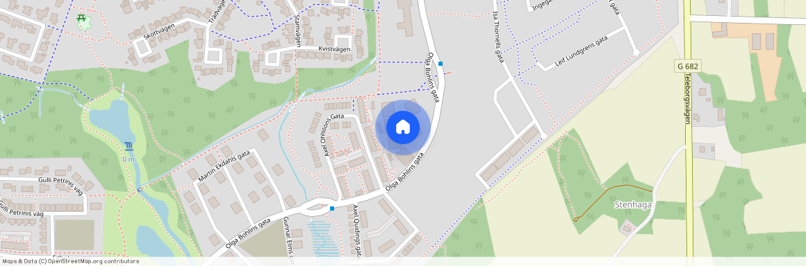 Teleborg, Växjö, Kronoberg, Olga Bohlins gata 16 B