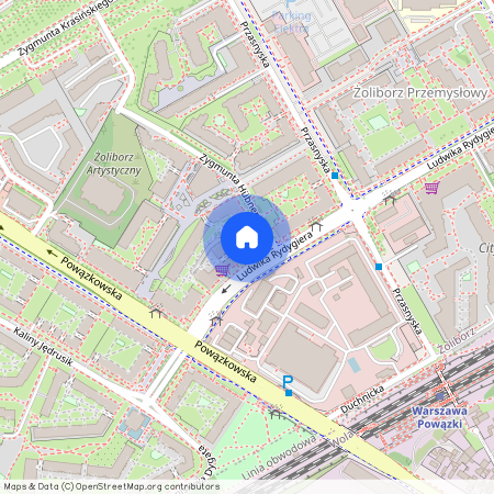 Warszawa, Żoliborz, Zygmunta, Hübnera