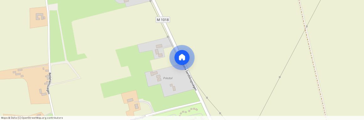 Östra Sandskogsvägen, Ystad