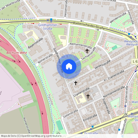 Sachsenstr. 2, 44793, Bochum Ot Stahlhausen