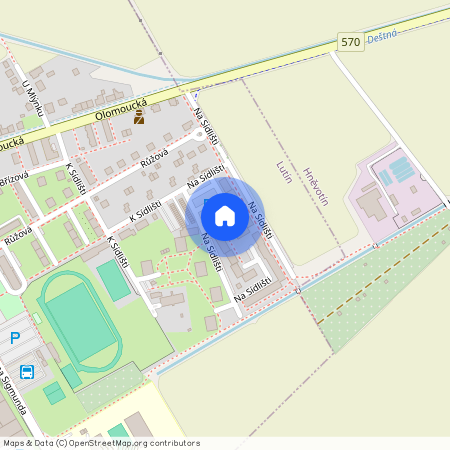 Na Sídlišti, Lutín, okres Olomouc