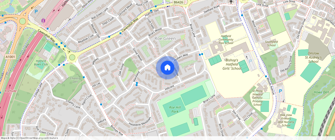 Veritys, Hatfield, AL10