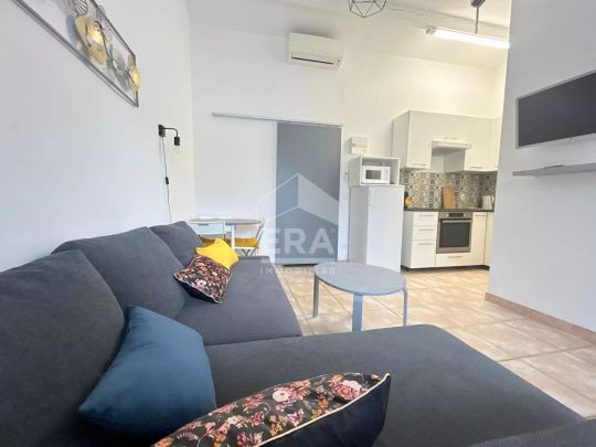 A LOUER LE PUY SAINTE REPARADE 13610 APPARTEMENT MEUBLE TYPE 2 PIECES D'ENVIRON 20M² AVEC TERRASSE - Photo 1