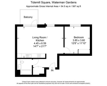 1 bedroom apartment to rent - Photo 2