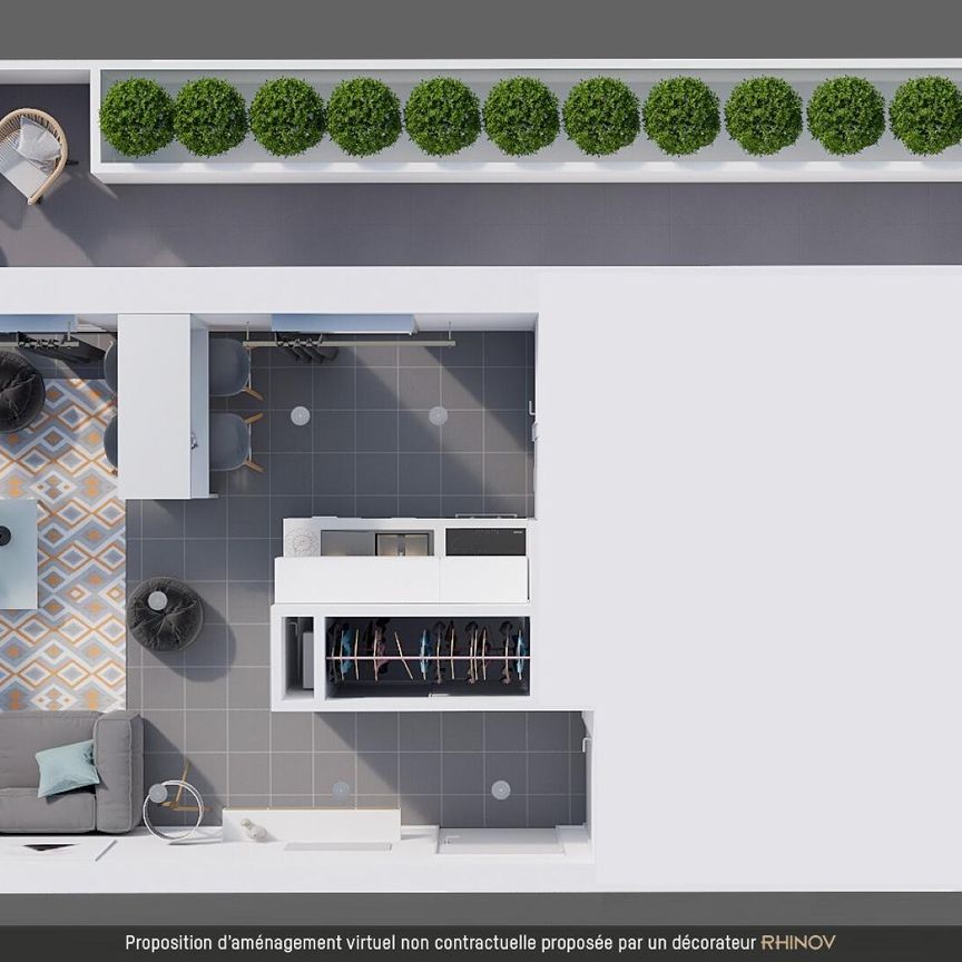 location Appartement T2 DE 44.75m² À BLAGNAC - Photo 1