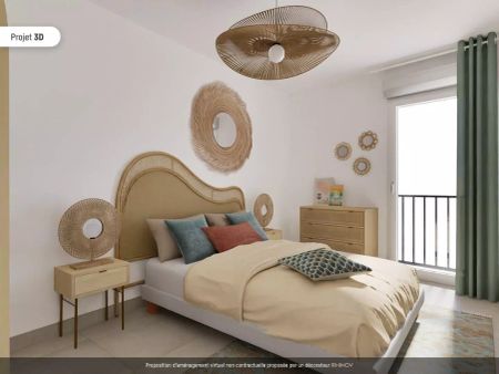location Appartement T4 DE 82.6m² À MARSEILLE - Photo 4