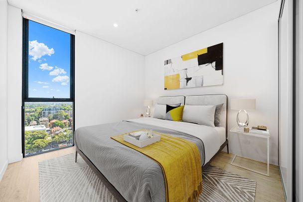 Walk to Station and Shops, Bright North Facing with Habour Bridge Views - Photo 1
