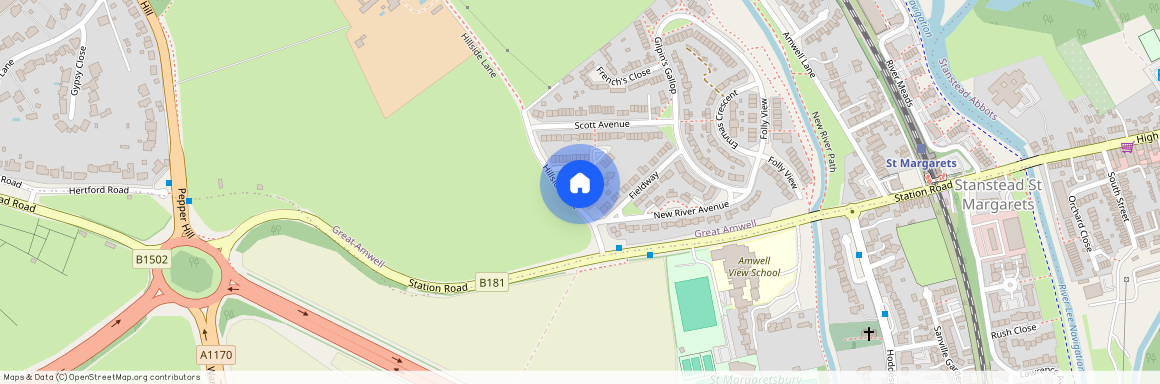 Hillside Crescent, Stanstead Abbotts