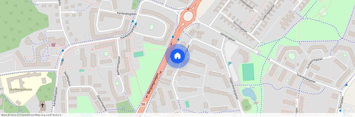 Gideonsberg, Västerås, Västmanland, Blomstergatan 8