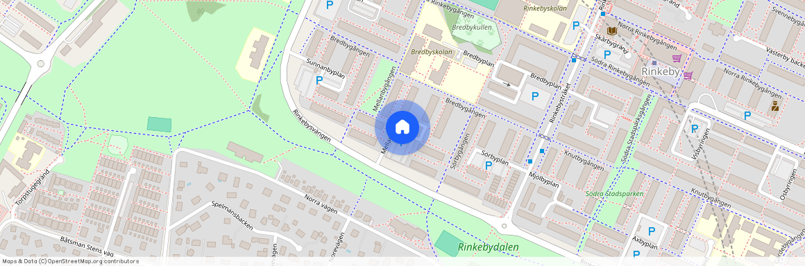 Mellanbyplan, Spånga