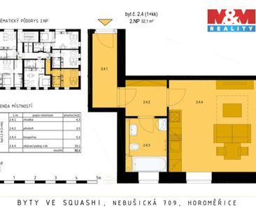 Pronájem bytu 1+kk a garsoniéry 32 m², Nebušická 709, Horoměřice - Photo 5