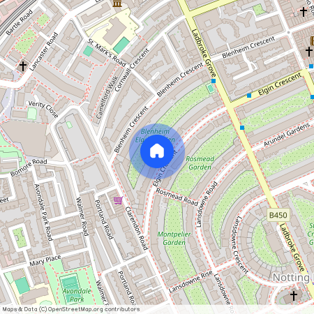 Elgin Crescent, W11, London