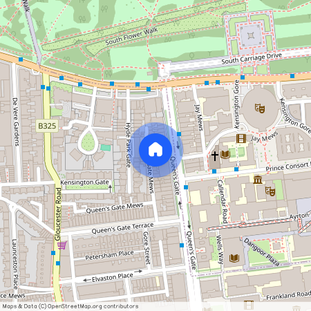 Queen's Gate, London. SW7