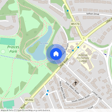 Windermere Terrace, Sefton Park, Liverpool, Merseyside, L8