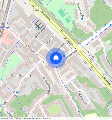 Stockholm, Grycksbovägen, **, 12430